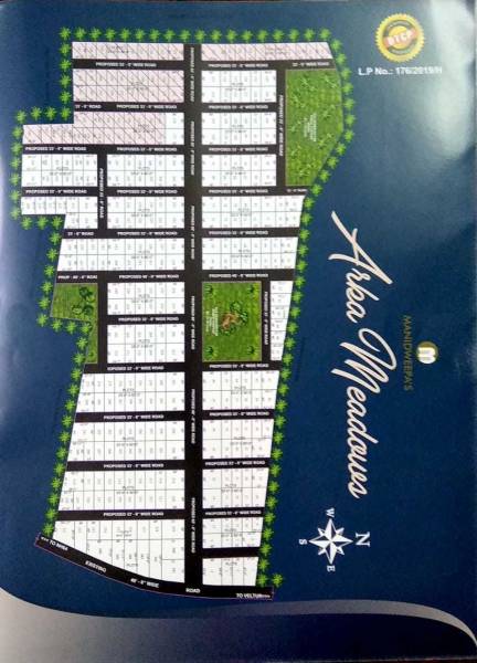  manidweepas-arka-meadows Layout Plan
