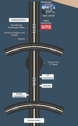  manidweepas-arka-meadows Location Plan