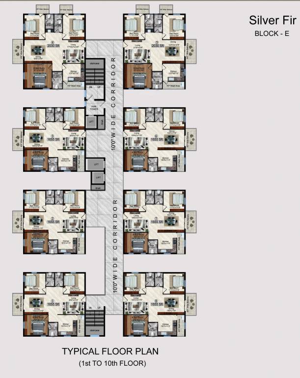  green alpha Cluster Plan