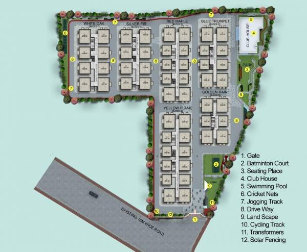  green-alpha Layout Plan