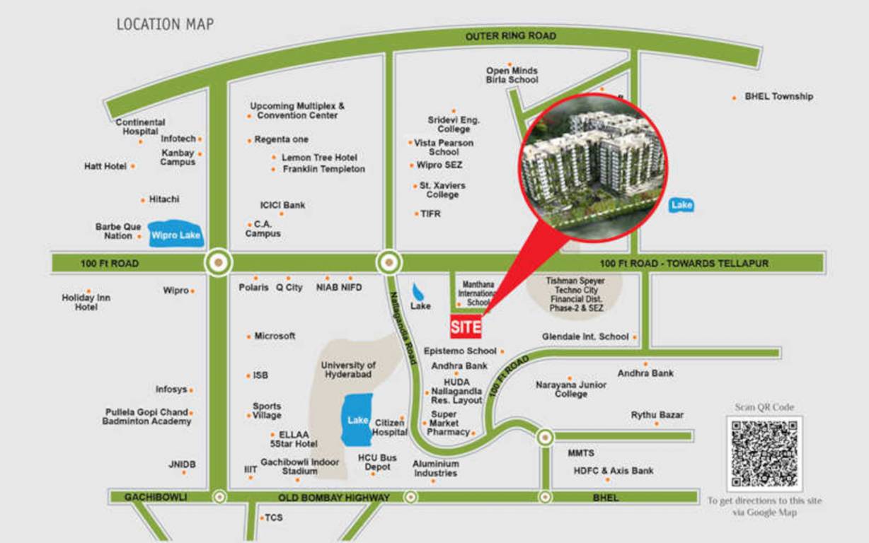  green alpha Location Plan