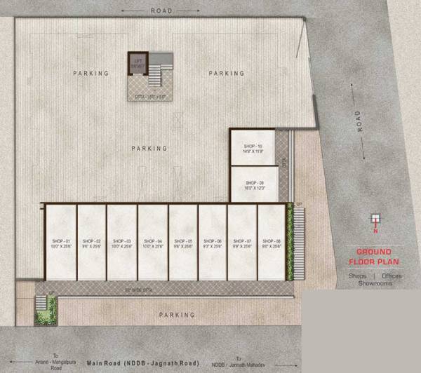 Shree Ram Sanidhya Cluster Plan for ground Floor sanidhya Shree Ram Sanidhya Cluster Plan for ground Floor