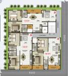  lake-front Lake Front Cluster Plan From 1st To 3rd Floor