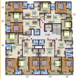  twin-county Tower 1 Cluster Plan