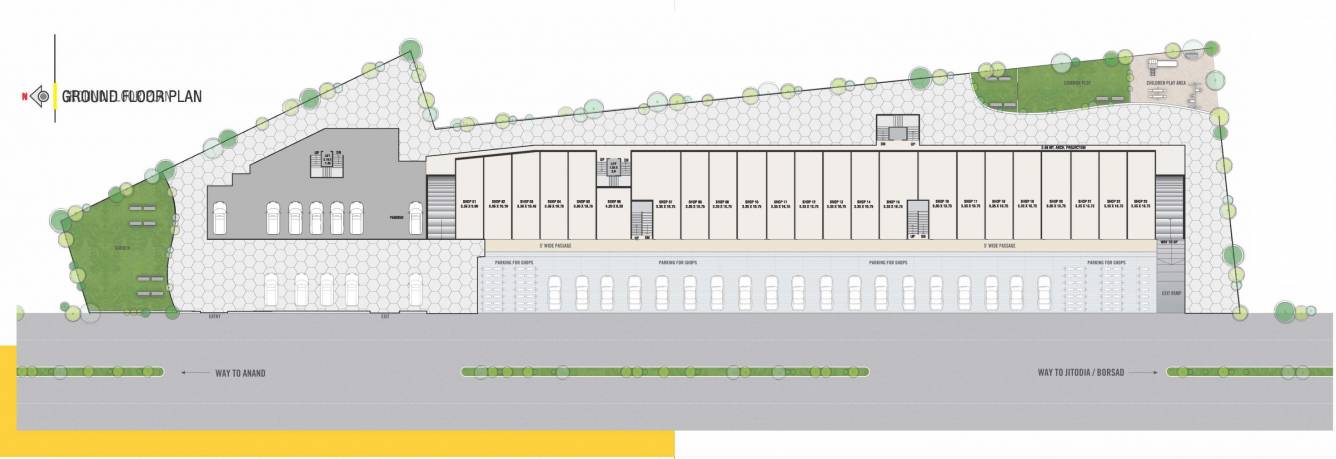 anand A, B, C Cluster Plan for ground Floor