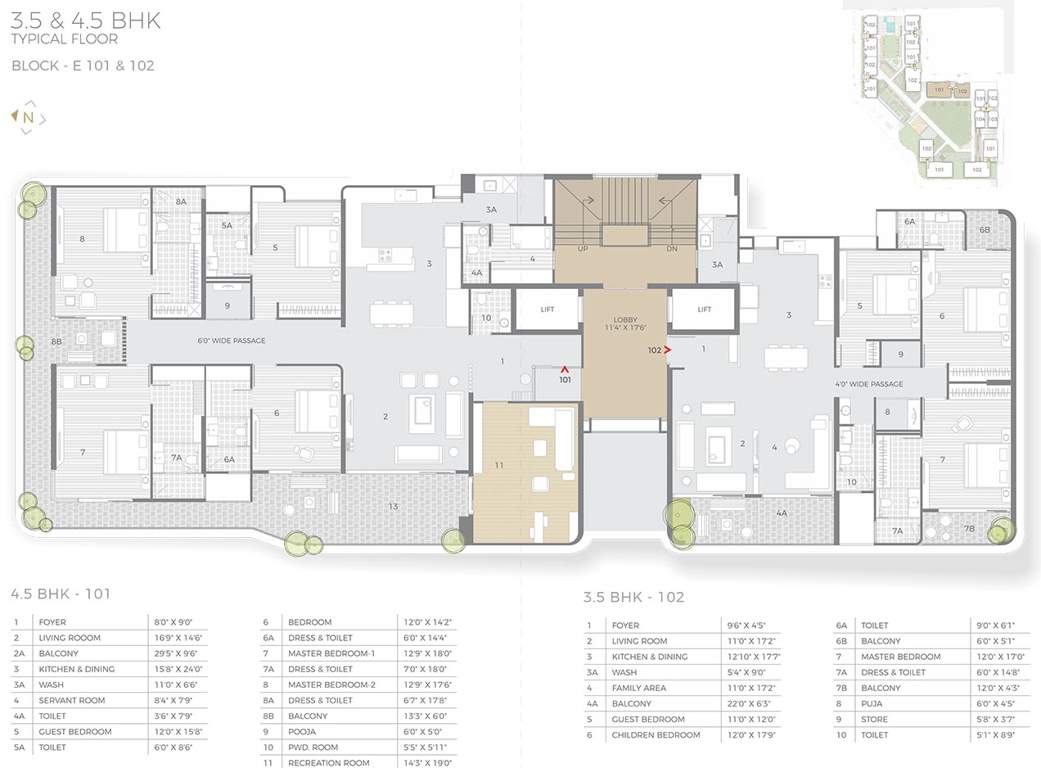  bellissimo iii Cluster Plan