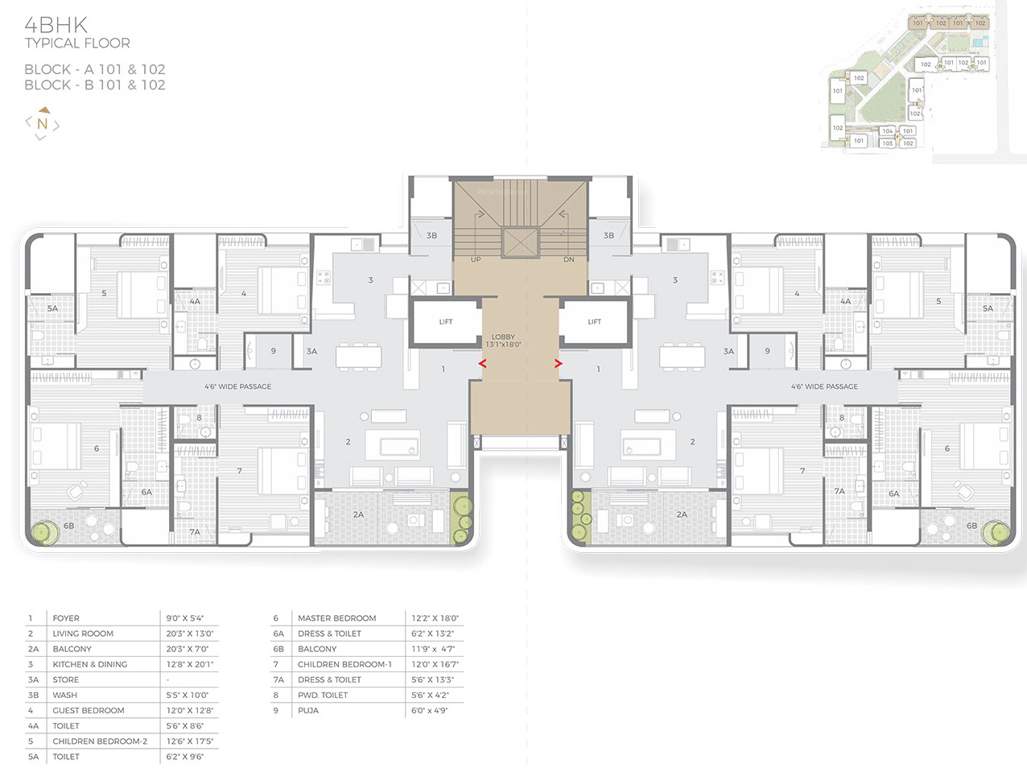  bellissimo iii Cluster Plan