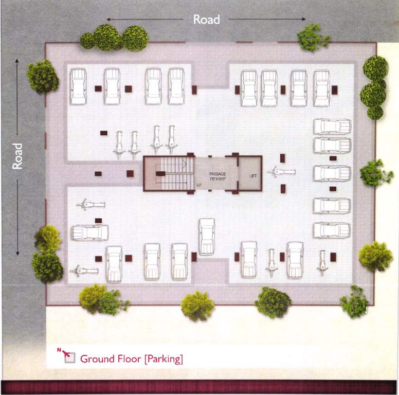  kirtan Shree Ram Kirtan Cluster Plan for ground Floor