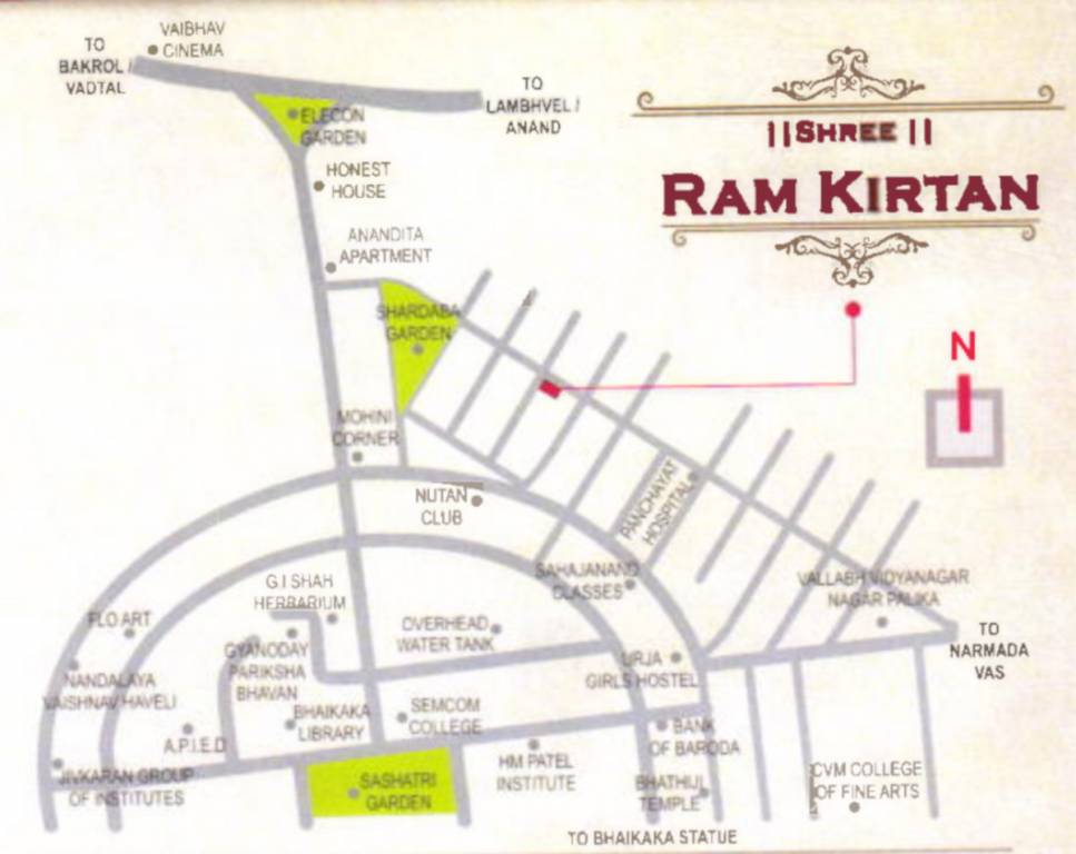  kirtan Location Plan