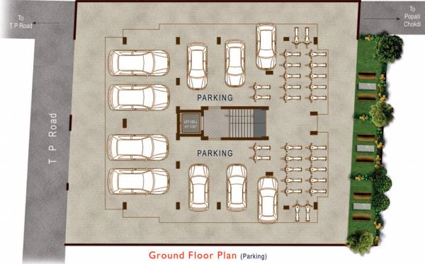  pearl Prime Pearl Cluster Plan for ground Floor