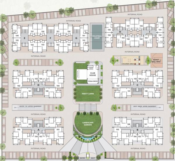  paradise Layout Plan
