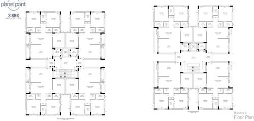 Building B Cluster Plan planet-point Building B Cluster Plan