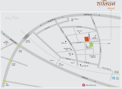  shantivan-residency Location Plan
