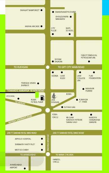  heritage Location Plan