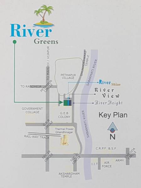  river-greens Location Plan