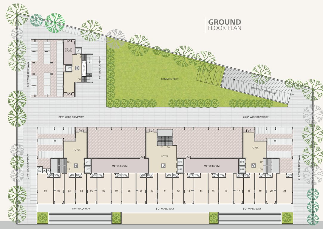  aster Tower A Cluster Plan
