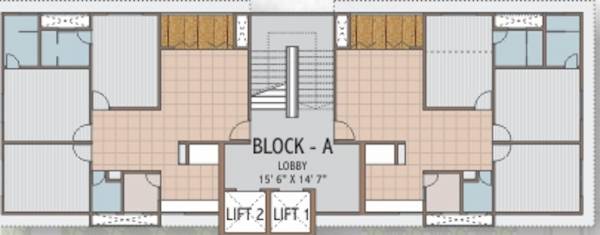  aatreya Block A Cluster Plan From 1st To 9th Floor