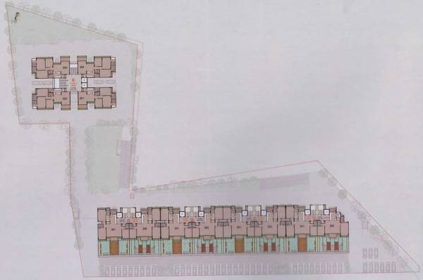  infinity-living A, B, C And D  Cluster Plan for 2nd Floor