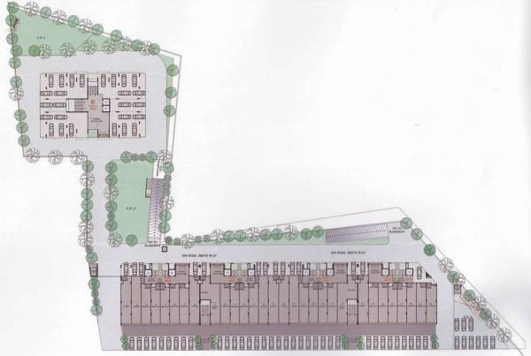  infinity-living A, B, C And D Cluster Plan for ground Floor