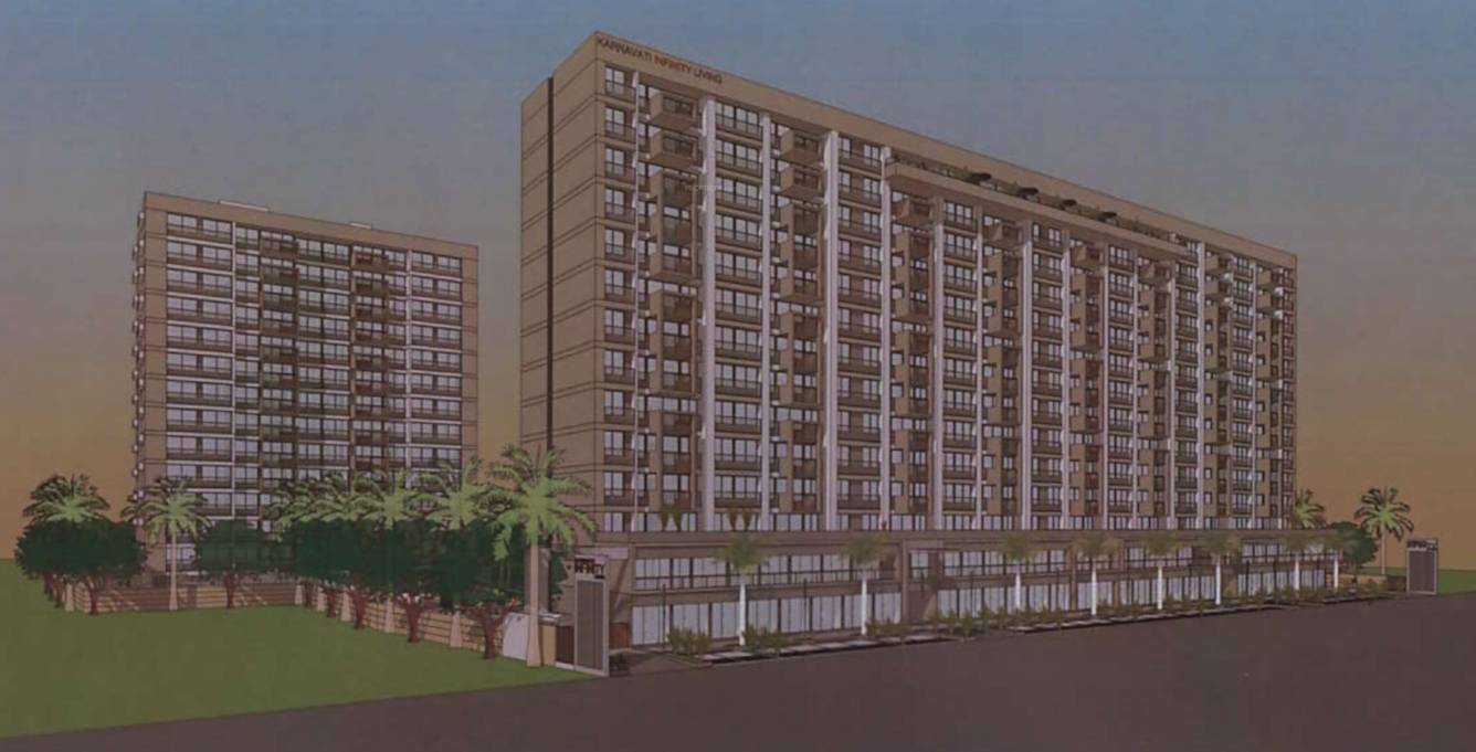 Elevation infinity living block a b c d Elevation