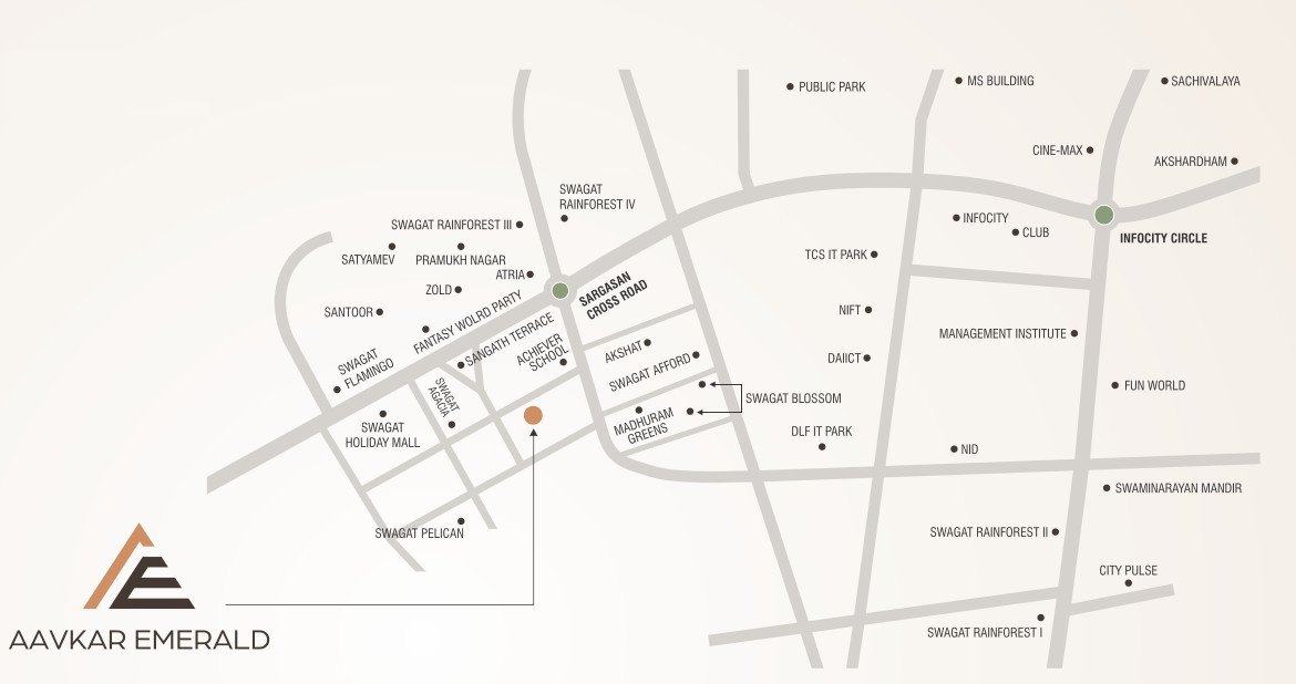  aavkar emerald Location Plan