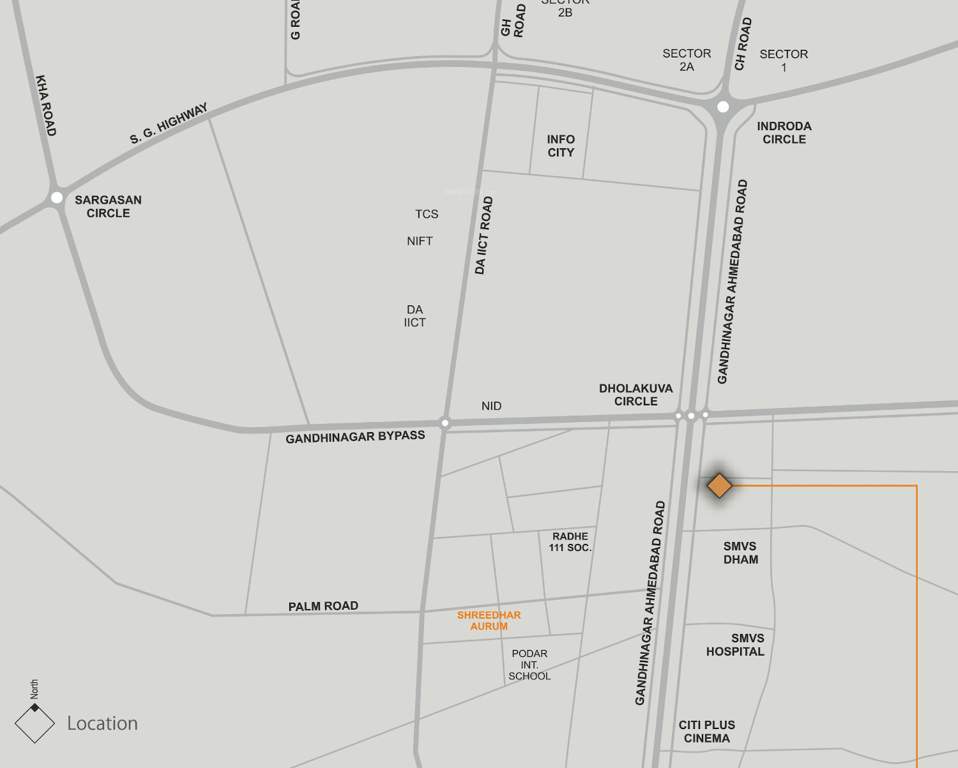  shreedhar bhakti Location Plan