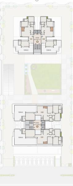  shlok-elanza 12th Floor  Block A Cluster Plan