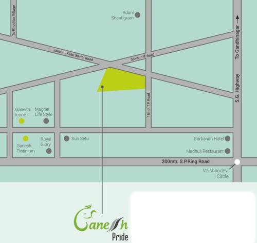  ganesh-pride Location Plan