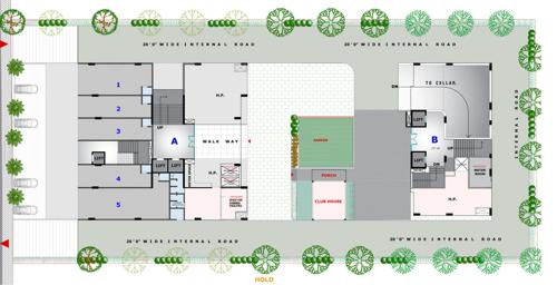  vivanta-heights Block A And B Cluster Plan For Ground Floor