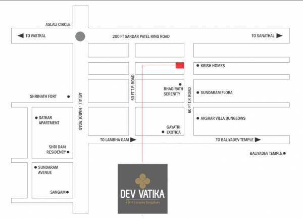  vatika Location Plan