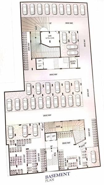  elegence Tower A Cluster Plan