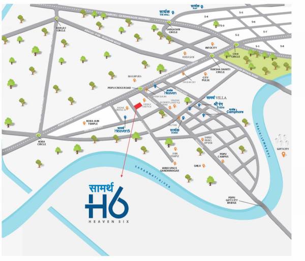  saamarth-heaven-6 Location Plan