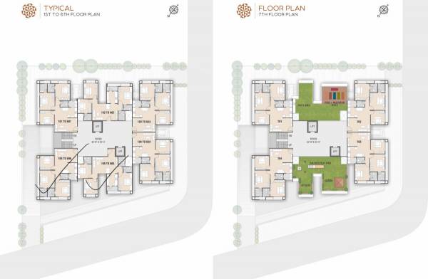  akshar-elysium-by-keshav-narayan-group Typical Elysium Cluster Plan