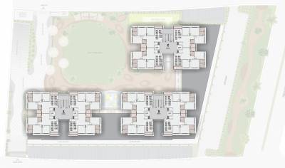  prime Tower  A, B & C Typical Cluster Plan