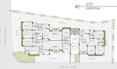  amrut-bindu-residency Amrut Bindu Residency Cluster Plan