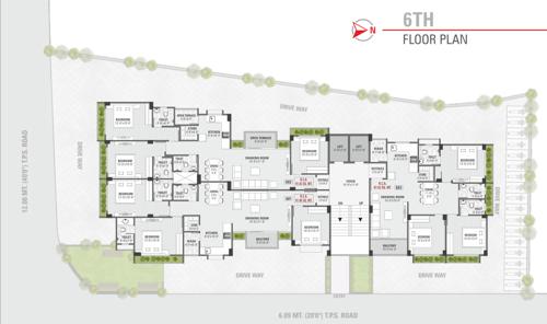  amrut-bindu-residency Amrut Bindu Residency Cluster Plan