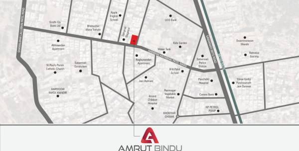  amrut-bindu-residency Location Plan