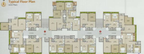 Tower A Cluster Plan rudra-palace Tower A Cluster Plan
