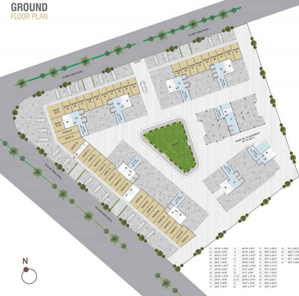  prayosha-star Tower A1 Cluster Plan