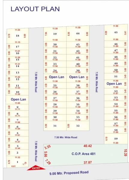  radhe-krishna-residency Layout Plan