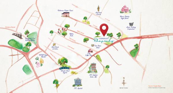  rhapsody Location Plan