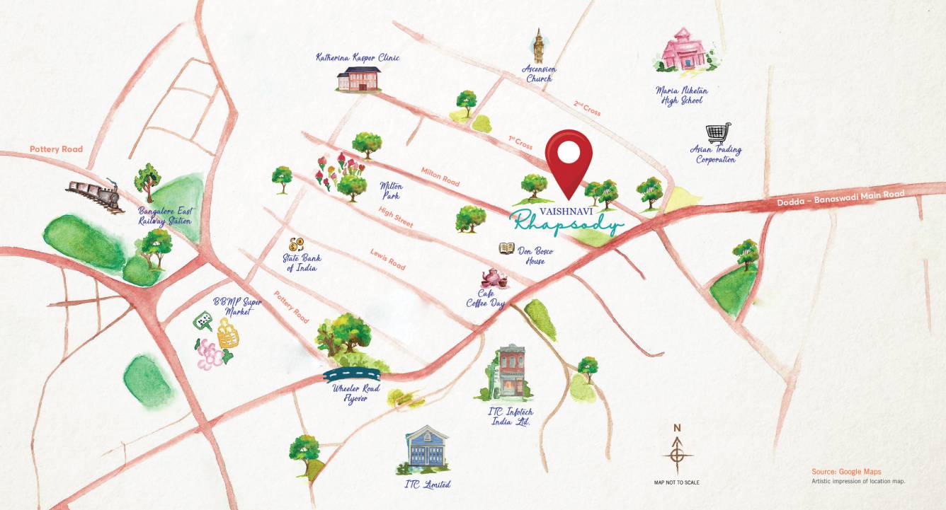  rhapsody Location Plan