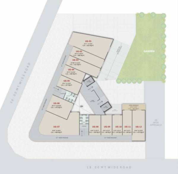  oliva-pride Oliva Pride Cluster Plan for 1st Floor