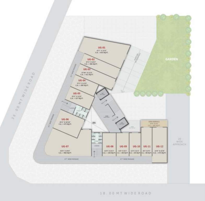  oliva pride Oliva Pride Cluster Plan for 1st Floor