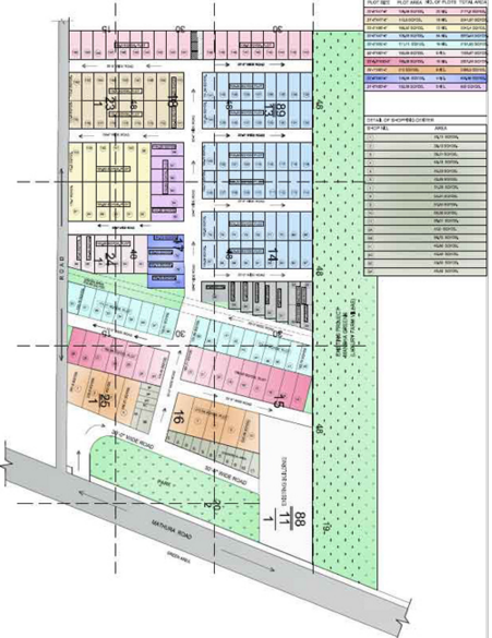  residency Layout Plan