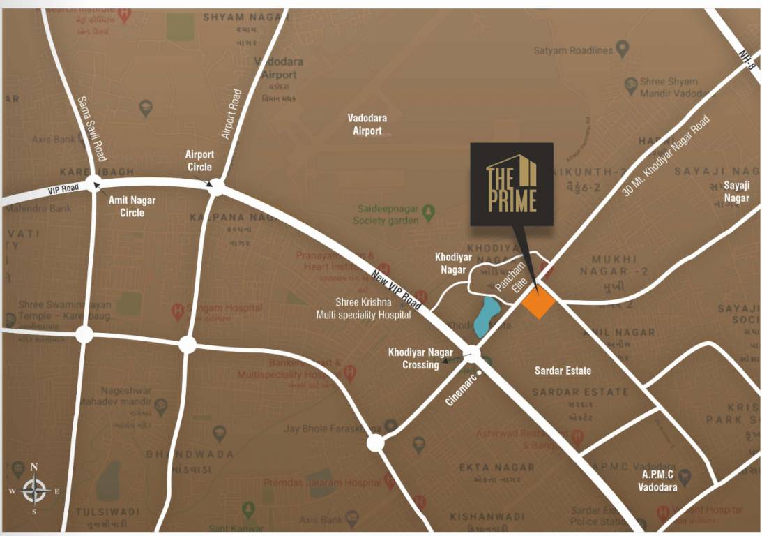  the prime Location Plan