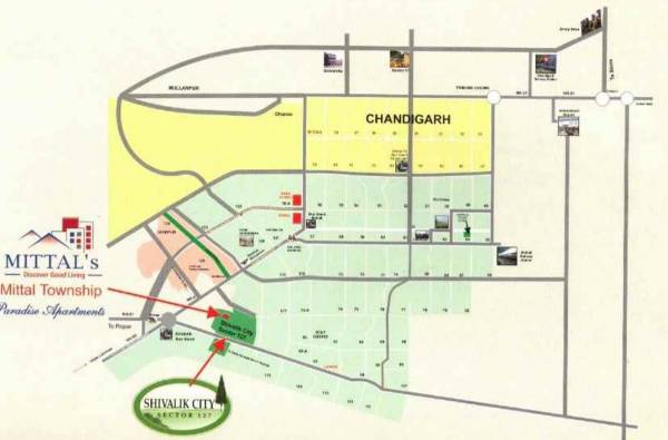  paradise-apartment Location Plan
