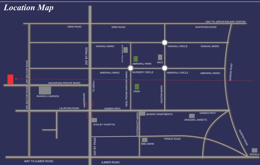  krishnav Location Plan