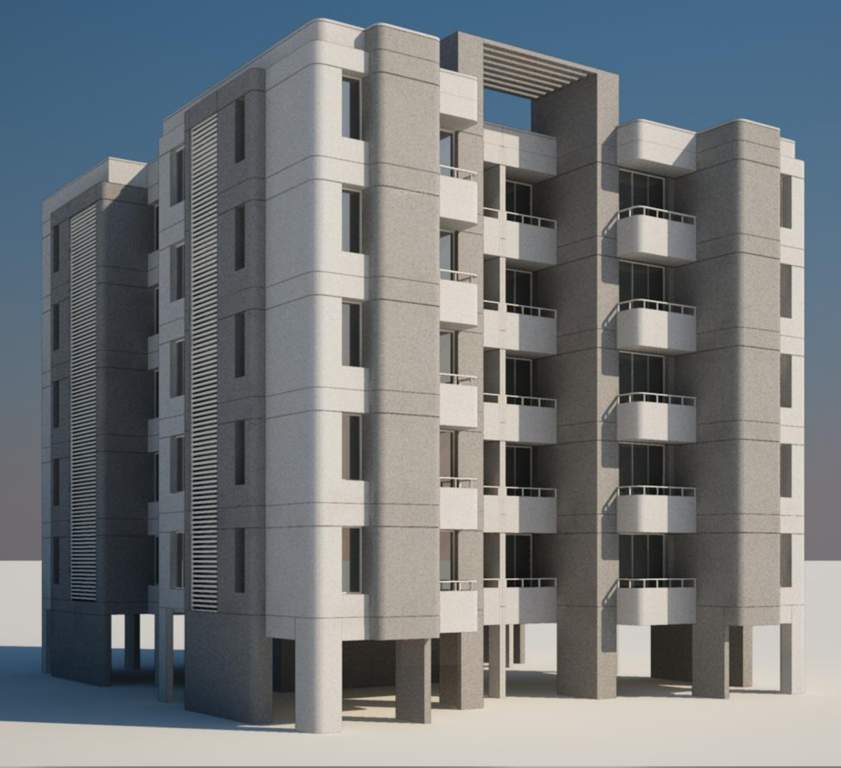  sai aastha residency Elevation