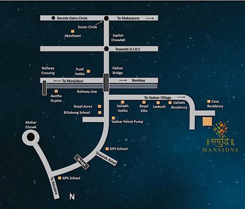  samruddhi-mansions Location Plan